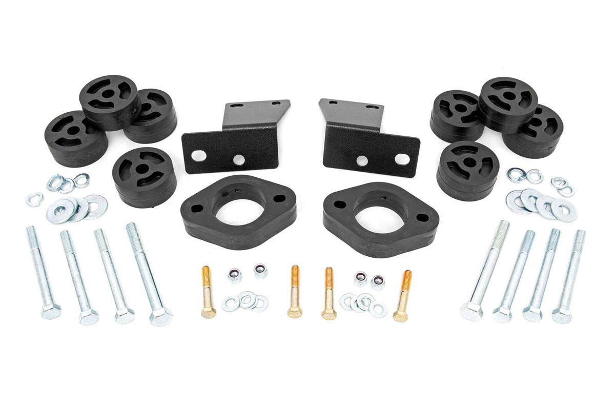 Jeep Wrangler Suspension Lift Kit - Rough Country - 1.25 Inch Body Lift Kit - '18-'25
